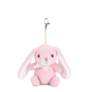 Bouncy Bunny Bag Charm - Strawberry