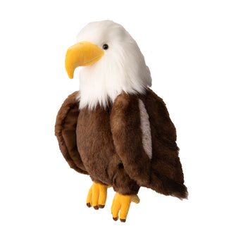 Bukowski Bears Scout premium brown and white stuffed animal bald eagle bird plush toy
